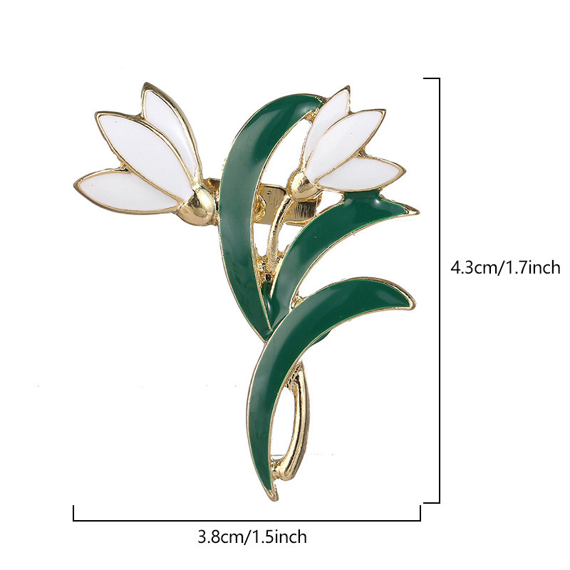 Γυναικείες καρφίτσες με λουλούδια Κομψές καρφίτσες με λουλούδια από στραστές τουλίπα για γυναικείο κοστούμι μπουκέτο γιακά καρφίτσα πέτο Κοσμήματα γάμου