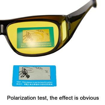 1 σετ αντιθαμβωτικά γυαλιά νυχτερινής οδήγησης φωτοχρωμικά ανδρικά γυαλιά ηλίου polarized Driving γυαλιά Chameleon Αλλαγή χρώματος Γυαλιά ηλίου