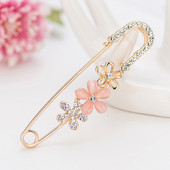 Modni cvjetni privjesci Igle Kristalni kamenčići Broš za žene Kardigan Šal Kopča Kopča Šešir Odjeća Rever Dodaci