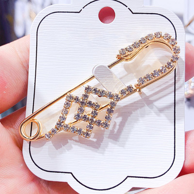 Modni cvjetni privjesci Igle Kristalni kamenčići Broš za žene Kardigan Šal Kopča Kopča Šešir Odjeća Rever Dodaci