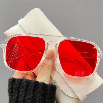 Нова извънгабаритна рамка Модни дамски слънчеви очила Шофиране Колоездене Спортни слънчеви очила Ретро дизайнерски сенки UV400 Очила