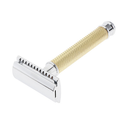 Double Edge Safety Razors Χειροκίνητη ξυριστική μηχανή χεριών Κλασικά μεταλλικά ξυραφάκια για κομμωτήριο ή οικιακή χρήση