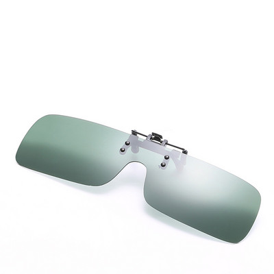 Polarized Clip σε γυαλιά ηλίου ανδρικά γυναικεία οδήγηση γυαλιά νυχτερινής όρασης Square UV400 Cycling Fishing Glasses Clip γυαλιά ηλίου