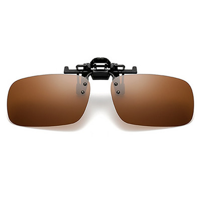 Ochelari mari de conducere noaptea pentru mașină Ochelari de soare cu clips Ochelari de vedere pe timp de noapte Protecție solară Ochelari de șofer anti-UVA Ochelari de protecție