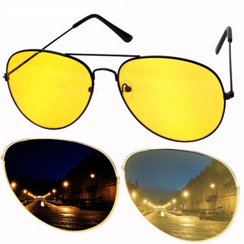 Антирефлексни поляризаторни слънчеви очила Шофьори на автомобили Очила за нощно виждане Поляризирани очила за шофиране Велосипед Автоаксесоари Медна сплав
