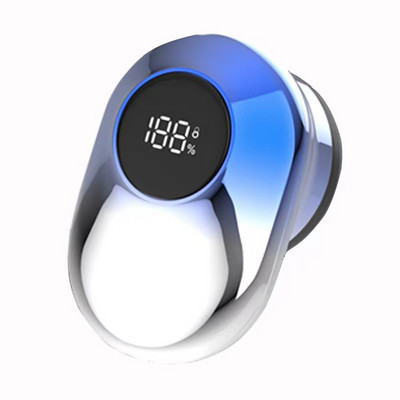 Mini barzdos skustuvai USB įkraunamas nešiojamas veido barzdaskutė 280 mA IPX7 vandeniui atsparus skaitmeninis ekranas, lauko stovyklavimo įranga