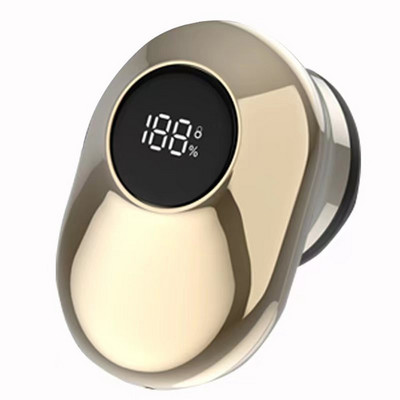 Mini barzdos skustuvai USB įkraunamas nešiojamas veido barzdaskutė 280 mA IPX7 vandeniui atsparus skaitmeninis ekranas, lauko stovyklavimo įranga