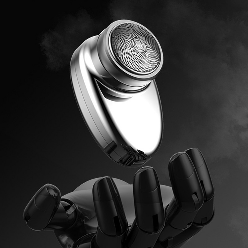 Φορητή ανδρική ξυριστική μηχανή αδιάβροχη κουρευτική μηχανή Επαναφορτιζόμενα ηλεκτρικά εργαλεία ξυρίσματος υγρά και στεγνά για ταξίδια