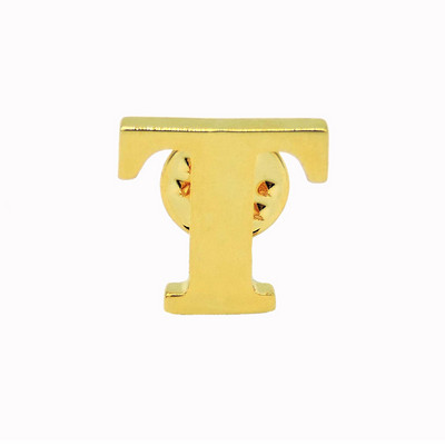 Mood AZ Tähestik Pross Naistele Meestele Märgid Kuldne Värv Algtäht Reväär Metallist nööpnõelad Meeste Aksessuaarid Ehted Jõulukingitus