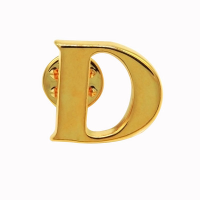 Mood AZ Tähestik Pross Naistele Meestele Märgid Kuldne Värv Algtäht Reväär Metallist nööpnõelad Meeste Aksessuaarid Ehted Jõulukingitus