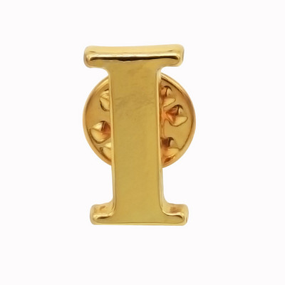 Mood AZ Tähestik Pross Naistele Meestele Märgid Kuldne Värv Algtäht Reväär Metallist nööpnõelad Meeste Aksessuaarid Ehted Jõulukingitus