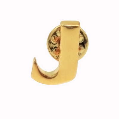 Mood AZ Tähestik Pross Naistele Meestele Märgid Kuldne Värv Algtäht Reväär Metallist nööpnõelad Meeste Aksessuaarid Ehted Jõulukingitus