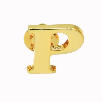 Mood AZ Tähestik Pross Naistele Meestele Märgid Kuldne Värv Algtäht Reväär Metallist nööpnõelad Meeste Aksessuaarid Ehted Jõulukingitus