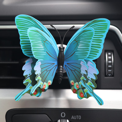 HungMieh Air Freshener Butterfly Car Perfume Car-styling Natural Smell Air Conditioner Outlet Clip Fragrance Auto Accessories