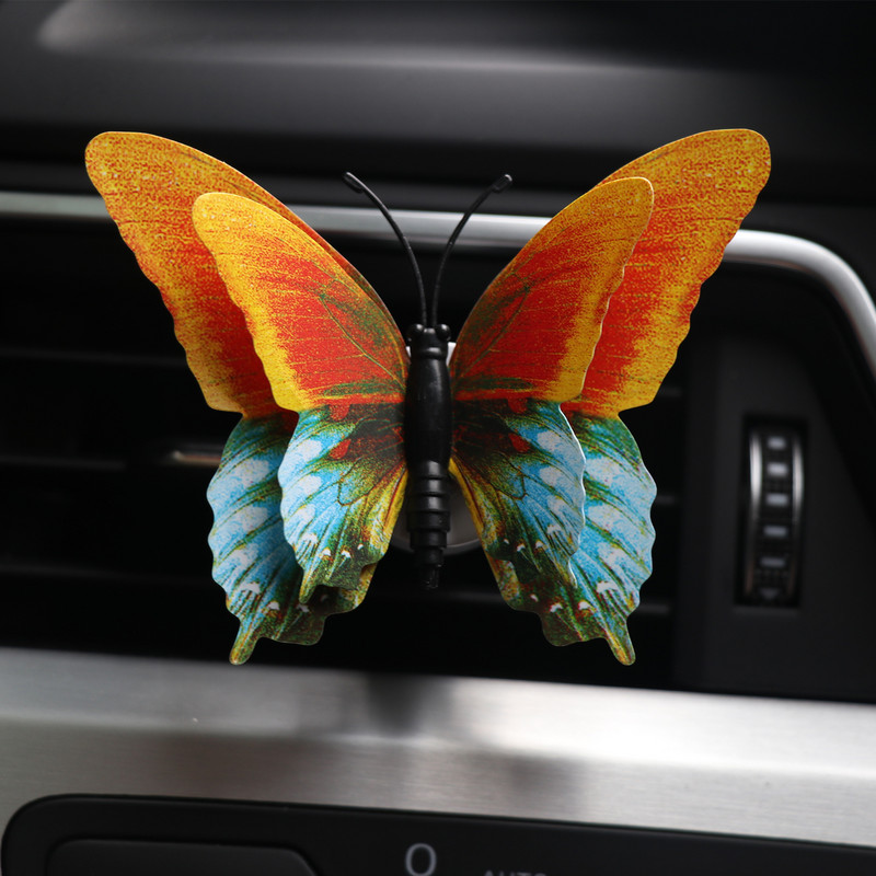 Osviežovač vzduchu HungMieh Butterfly do auta, vôňa, styling auta, prírodná vôňa, klip na klimatizáciu, vôňa, autodoplnky