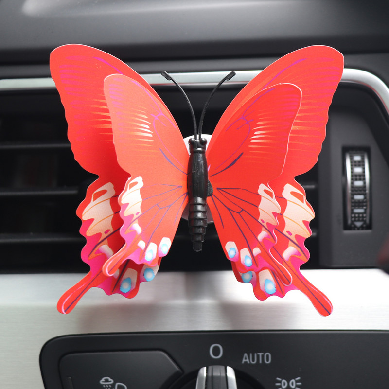 Osviežovač vzduchu HungMieh Butterfly do auta, vôňa, styling auta, prírodná vôňa, klip na klimatizáciu, vôňa, autodoplnky
