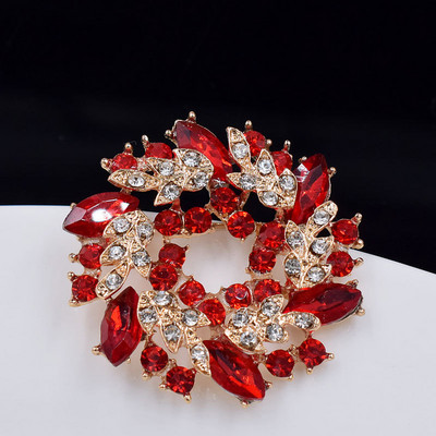 Nouă broșe cu flori cu stras de cristal, ace, haine pentru femei, eșarfă, cataramă, accesorii pentru îmbrăcăminte, bijuterii de modă, cadouri, 2021 nou