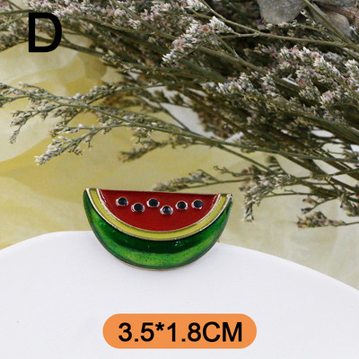 Creative Red Romegranate Καρφίτσες Καρφίτσα Πέτο Badge Fruit Plant Cherry σμάλτο καρφίτσες για γυναικεία παλτό αξεσουάρ Νέα δώρα