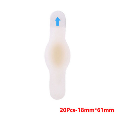 20/10 vnt. Minkštas gelis aukštakulnių pėdų pleistrai Lipnus kulno pūslinis tvarstis Hidrokoloidiniai batai Lipdukai skausmą malšinantys gipso pėdų priežiūra