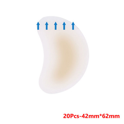 20/10 vnt. Minkštas gelis aukštakulnių pėdų pleistrai Lipnus kulno pūslinis tvarstis Hidrokoloidiniai batai Lipdukai skausmą malšinantys gipso pėdų priežiūra