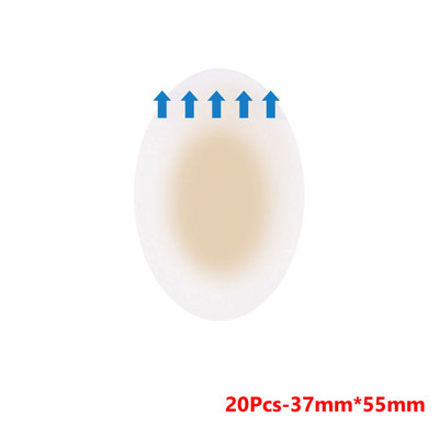 20/10 vnt. Minkštas gelis aukštakulnių pėdų pleistrai Lipnus kulno pūslinis tvarstis Hidrokoloidiniai batai Lipdukai skausmą malšinantys gipso pėdų priežiūra