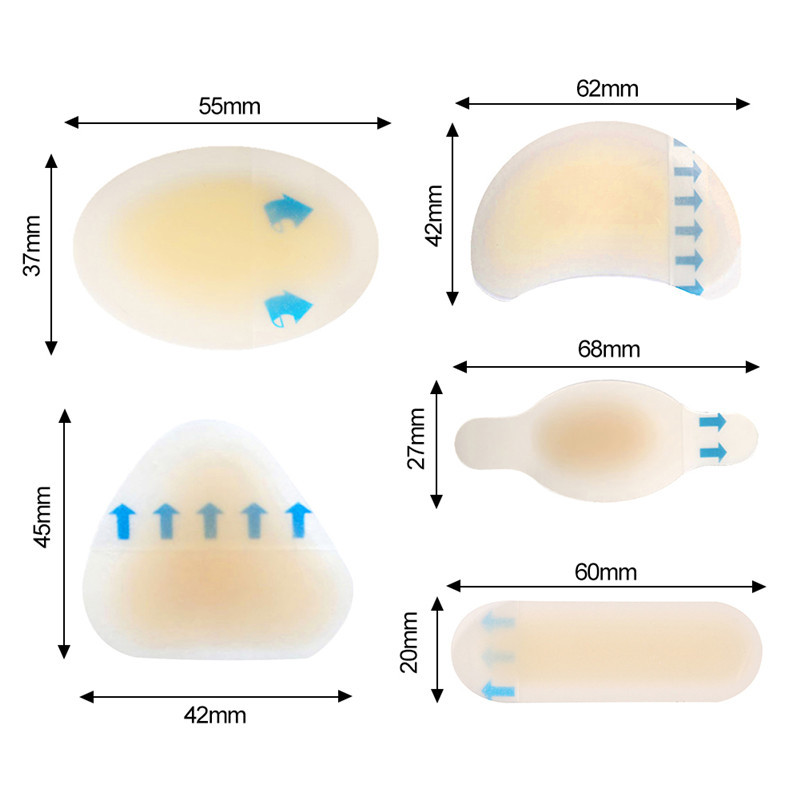 20/10 vnt. Minkštas gelis aukštakulnių pėdų pleistrai Lipnus kulno pūslinis tvarstis Hidrokoloidiniai batai Lipdukai skausmą malšinantys gipso pėdų priežiūra