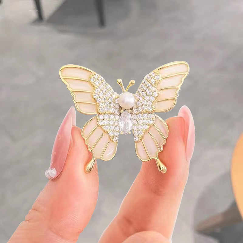 Καρφίτσες λουλουδιών πεταλούδας μόδας για γυναίκες γούρι με παγιέτες κορσάζ λιβελλούλη καρφίτσες πέτο με πόρπες έντομο Κόσμημα