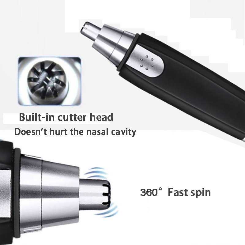 Električni trimer za dlačice u nosu Priključak Brijač Mašina za šišanje Muškarci Žene Trimer za uho i vrat Brijač za obrve Brijač Man Clean Trimer Komplet za uklanjanje brijača