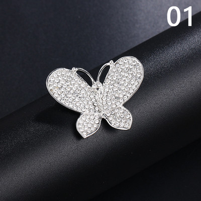 Μόδα κράμα μαργαριτάρι καρφίτσα στρας Γυναικεία κομψά ρούχα Κασκόλ Κασκόλ Καρφίτσες πόρπης Κοσμήματα στρογγυλή ανθοδέσμη Καρφίτσα καρφίτσα