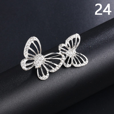 Μόδα κράμα μαργαριτάρι καρφίτσα στρας Γυναικεία κομψά ρούχα Κασκόλ Κασκόλ Καρφίτσες πόρπης Κοσμήματα στρογγυλή ανθοδέσμη Καρφίτσα καρφίτσα