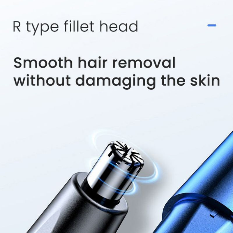 Električni trimer za uklanjanje dlačica u nosu za muškarce Prijenosni aparati za šišanje dlačica u nosu Automatski perivi muški alati za brijanje