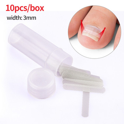 20-4 bucăți pentru tratamentul unghiilor încarnate pentru unghii de la picior, instrument de corectare a unghiilor încarnate, autocolant pentru plasture elastic, clemă de îndreptare, instrumente de pedichiură.