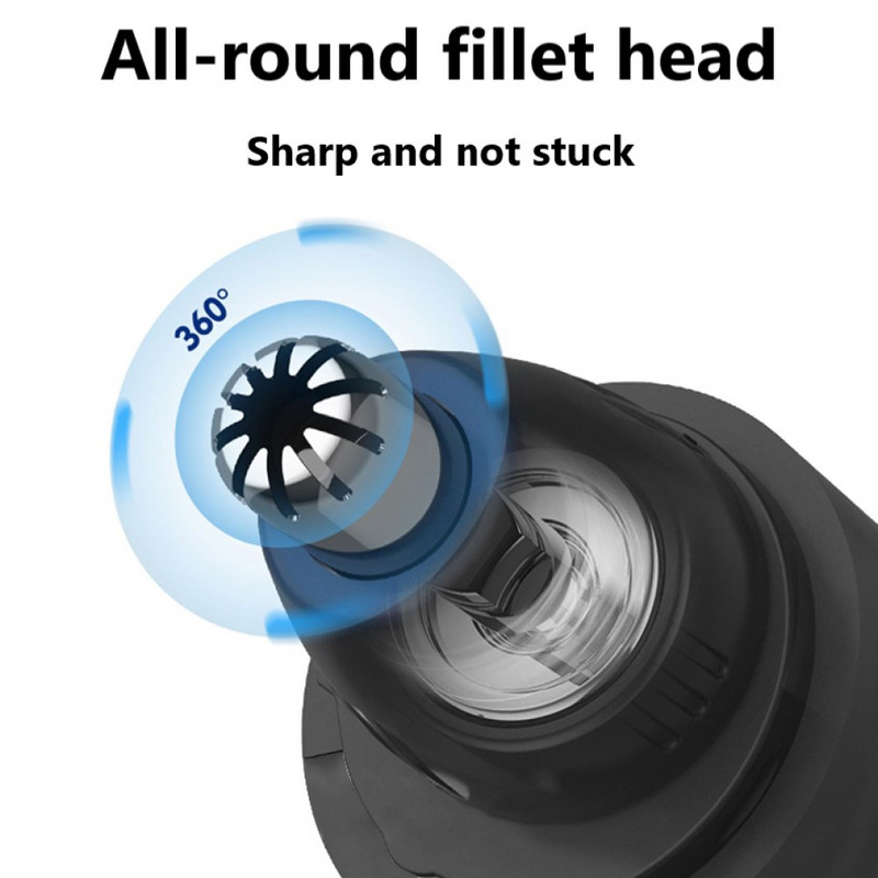 1 Σετ Ηλεκτρικό ξύρισμα κουρευτικής μύτης αυτιού Ασφαλής περιποίηση προσώπου Επαναφορτιζόμενη κουρευτική μύτη για άνδρες Ξυράσιμο Ξυραφάκι για γένια