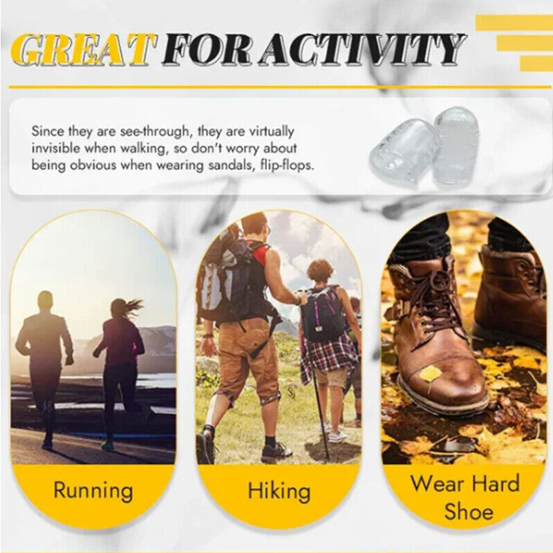 10 tk silikoonist varbakaitsed hõõrdumisvastane hingav varbakaitse väldib villide tekkimist varbakaitsmed katvad kaitsed jalahooldus