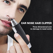 Novi trimer za uši i nos, trimer za šišanje, profesionalni bezbolni trimer za čišćenje obrva i dlačica na licu za muškarce, žene, brijač za uklanjanje dlačica