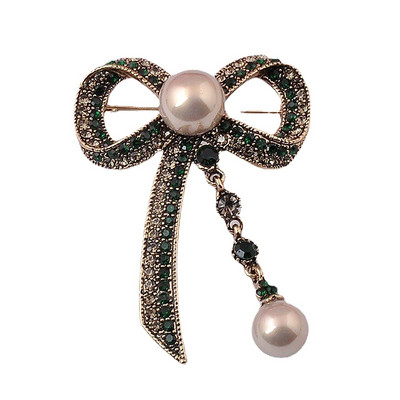 Luksuslikud emailiga kivist vibu prossid naistele, suured kikisõlmed metallist nööpnõelad Pulmapidu Korsage Sallinõelad Ehted Aksessuaarid