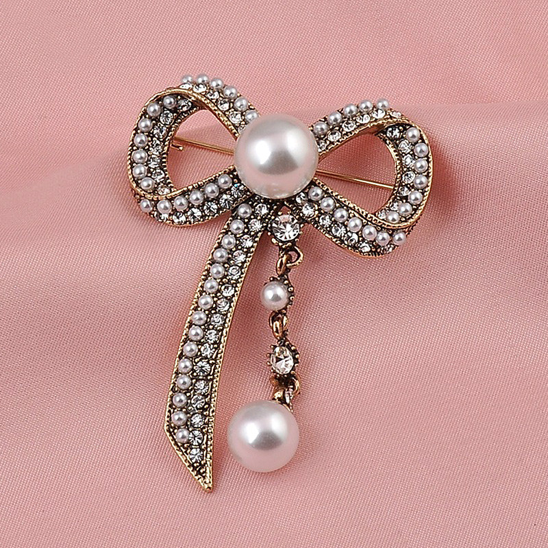 Luksuslikud emailiga kivist vibu prossid naistele, suured kikisõlmed metallist nööpnõelad Pulmapidu Korsage Sallinõelad Ehted Aksessuaarid