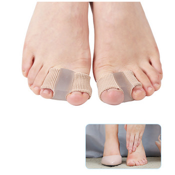 Ίσιωμα ποδιών Διαχωριστικό δακτύλων Hallux Valgus Bunion Corrector Ορθωτικά Πόδια Οστό Ρυθμιστής αντίχειρα Διόρθωση Κάλτσες πεντικιούρ
