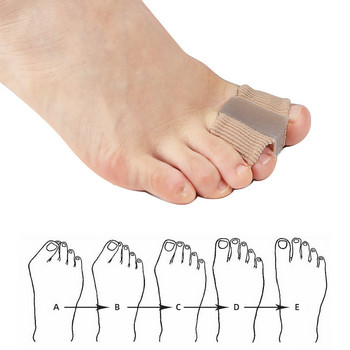 Изправяне на крака Разделител на пръстите на краката Hallux Valgus Bunion Corrector Orthotics Feet Bone Thumb Adjuster Corrector Pedicure Socks