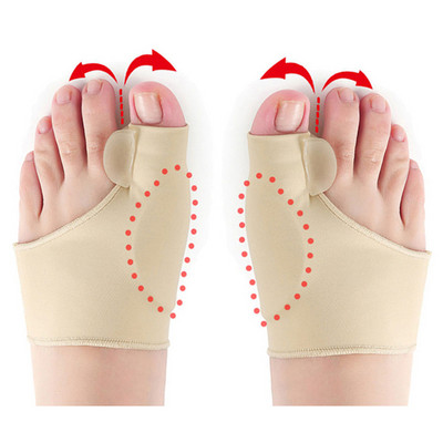 2tk=1paar varvaste eraldaja Hallux Valgus Bunion Corrector Orthotics Jalad Luu Pöidla Adjuster Korrektsioon Pediküür Soki Sirgendaja