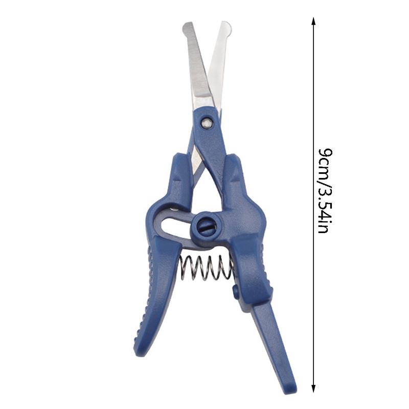 Nosies plaukų žirklės nerūdijančio plieno apvalios galvutės grožio kirpimo mašinėlė nosies plaukų kirpimo mašinėlė nešiojama ergonomiška nosies plaukų kirpimo mašinėlė