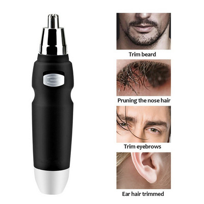 Electric Nose Hair Trimmer Washable Ear Hair Beard Razor for Men Portable Eyebrow Shaver Body Hair Remover