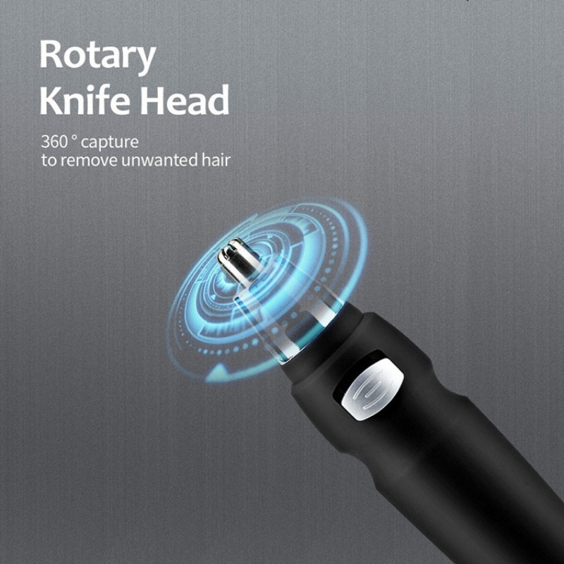 Ηλεκτρική κουρευτική μηχανή μύτης που πλένεται αυτί για γένια Ξυράφι για άνδρες Φορητή ξυριστική μηχανή φρυδιών Αποτρίχωση σώματος