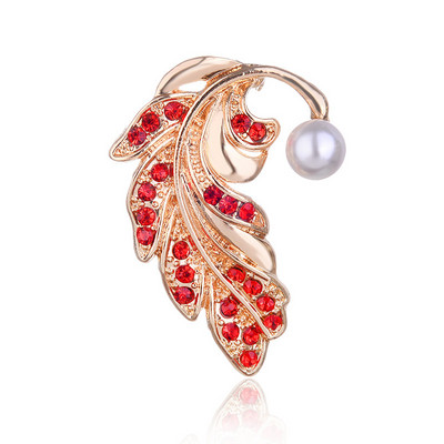 TODOX värv Rhinestone naised Prossid Moekristall peen lehtlille mantelnõelad rõiva aksessuaar tegevus riidepandla