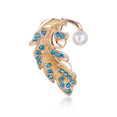 TODOX värv Rhinestone naised Prossid Moekristall peen lehtlille mantelnõelad rõiva aksessuaar tegevus riidepandla