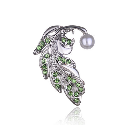 TODOX värv Rhinestone naised Prossid Moekristall peen lehtlille mantelnõelad rõiva aksessuaar tegevus riidepandla