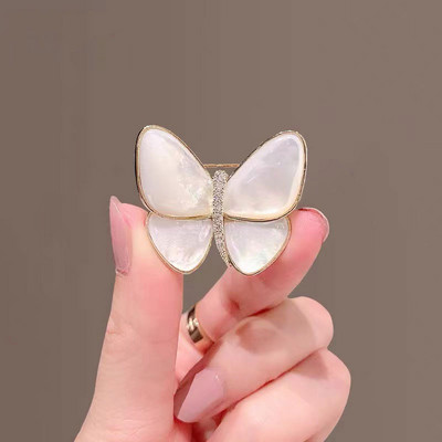Νέο Flower Butterfly Pearl καρφίτσες για γυναίκες Charm Rhinestone καρφίτσα καρφίτσα πέτο Ρούχα γάμου Γυναικεία καρφίτσα Χονδρική