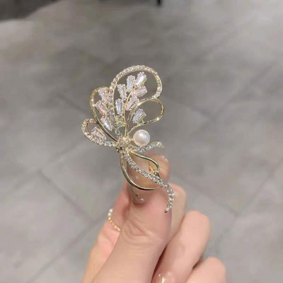 Νέο Flower Butterfly Pearl καρφίτσες για γυναίκες Charm Rhinestone καρφίτσα καρφίτσα πέτο Ρούχα γάμου Γυναικεία καρφίτσα Χονδρική