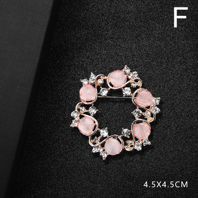 Κοσμήματα μόδας Υψηλής ποιότητας Vintage Χρυσό Χρώμα Καρφίτσα Καρφίτσα Κρύσταλλα Απομίμηση στρας Απομίμηση Μαργαριτάρι λουλούδι καρφίτσα αξεσουάρ γάμου