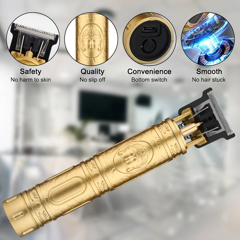 2023 Hot Rasprodaja Stroj za šišanje kose Mašine za šišanje Punjivi aparat za brijanje brade Profesionalni električni trimer za muške brijače